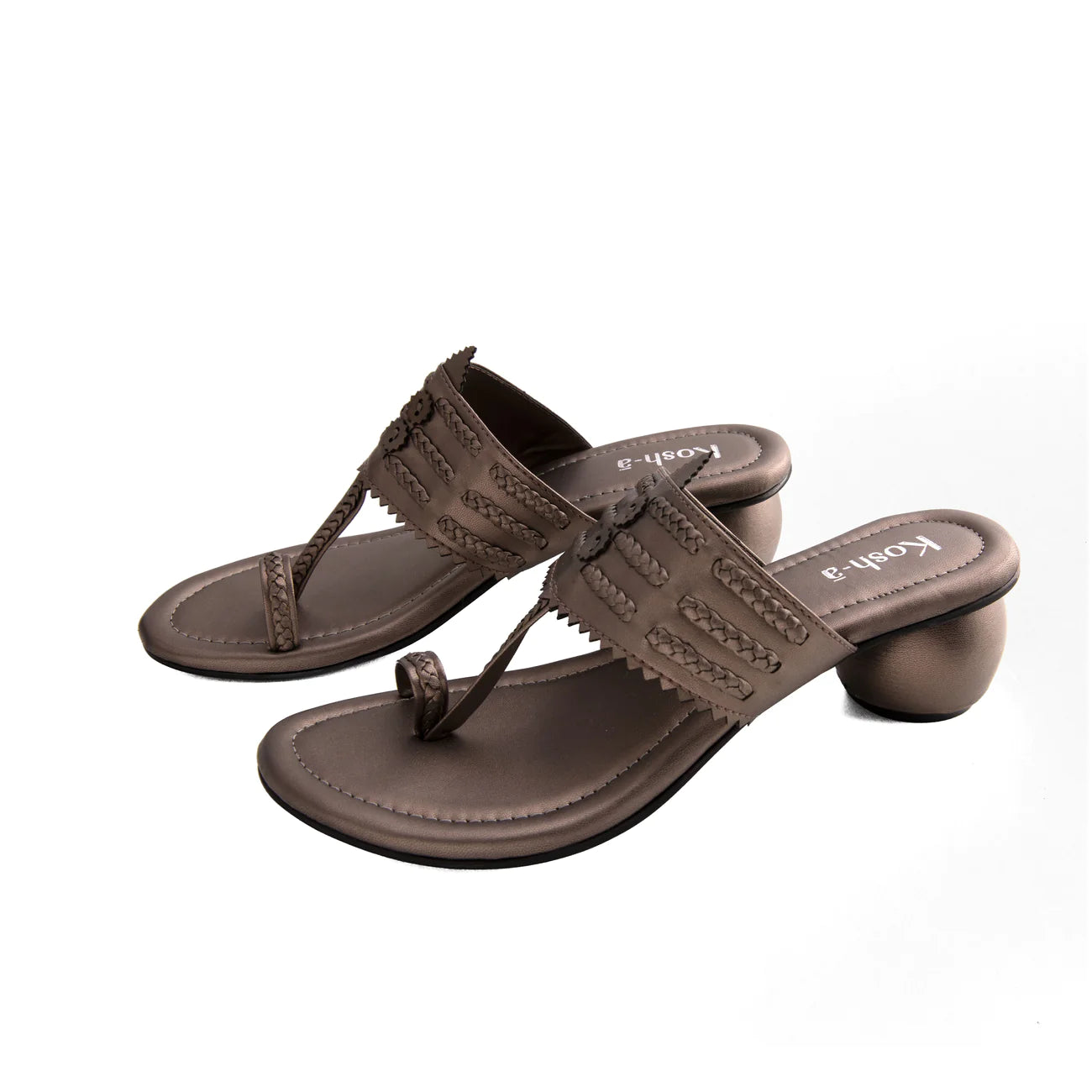 round heel sandals for women in USA